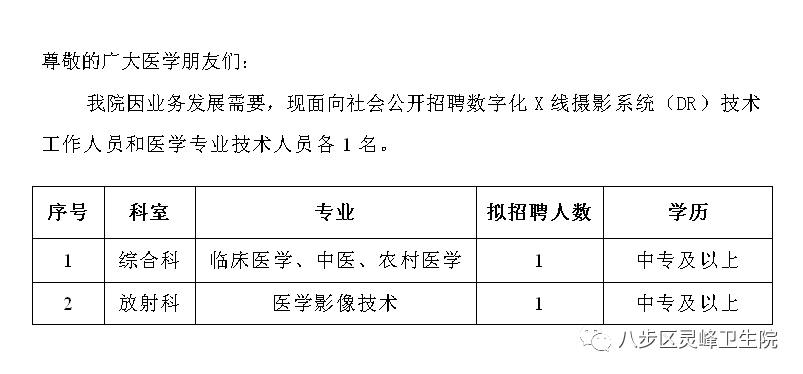 【賀州招聘】賀州八步區(qū)招聘2人！中專可報(bào)！