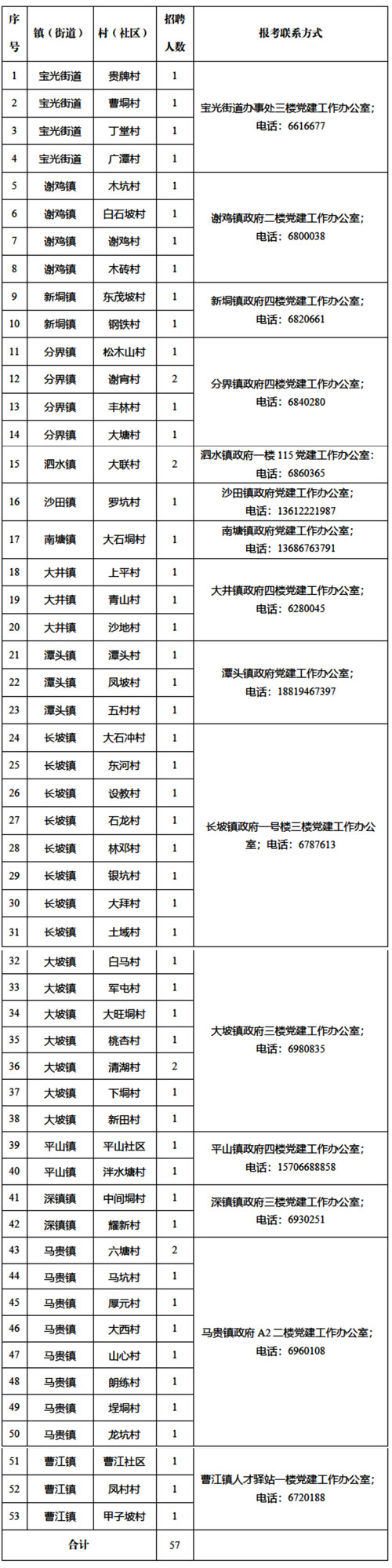 高中起可報！高州招聘57名后備干部！具體條件戳這里→