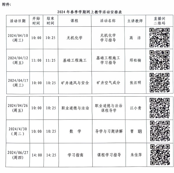 中央廣播電視中等專(zhuān)業(yè)學(xué)校關(guān)于2024年春季學(xué)期開(kāi)展網(wǎng)上教學(xué)活動(dòng)的通知